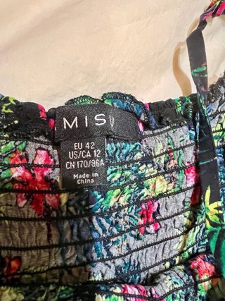 Vestido Verano Estampado Floral T/42