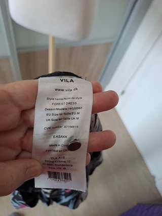 Vestido asimétrico Talla M grande