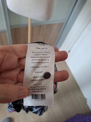 Vestido asimétrico Talla M grande
