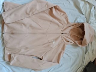 Chaqueta Nike Rosa con Cremallera
