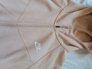 Chaqueta Nike Rosa con Cremallera