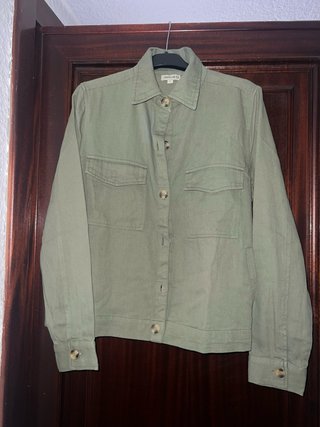 Camisa Natura verde oliva