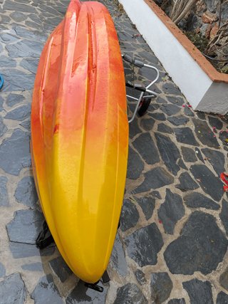 Kayak Ocean Duo + 2 Remos + Carro