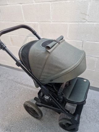 Carrito Bebé Musty Nio con  Capazo Verde