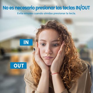 Control horario HapAttend con huella y tarjeta