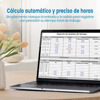 Control horario HapAttend con huella y tarjeta