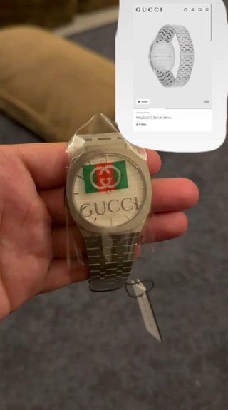 Reloj Gucci Plata