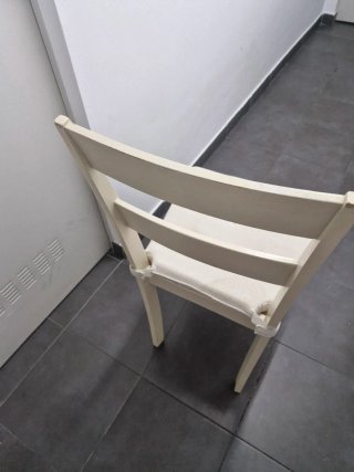 2 Sillas Ikea Madera Beige/Marrón