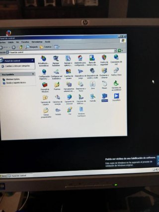 Ordenador Antiguo Intel Windows XP servik pack tre