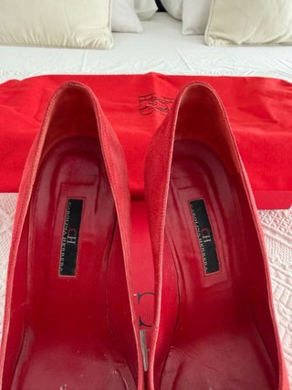 Zapatos de salón rojos Carolina Herrera