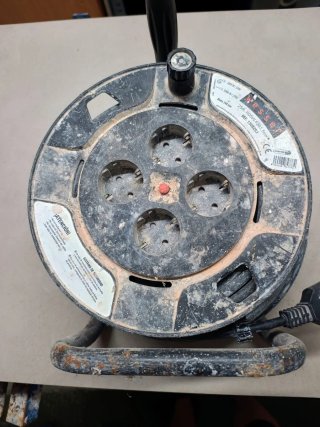 Rollo alargador eléctrico 25m