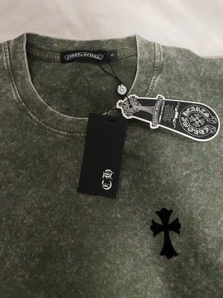 Camiseta Chrome Hearts Talla S Verde Oliva Nueva