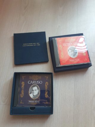 CDs PRIMA Voce Enrico Caruso y Luisa Tetrazzini Ni