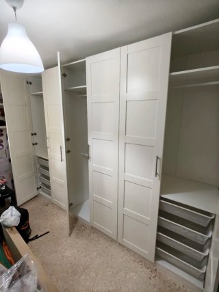 Montaje armario Pax Ikea