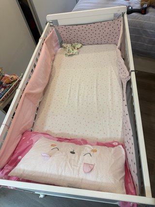 Cuna 70x140 cm Blanca
