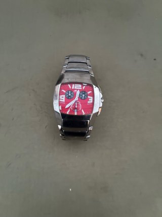 Reloj Cronógrafo Lotus 15313/D Rojo/Plata