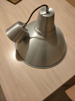 Lampada Sospensione Ikea Metallo Argento