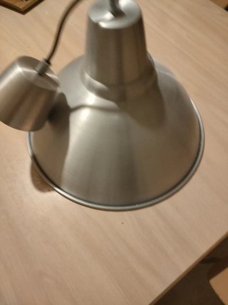 Lampada Sospensione Ikea Metallo Argento