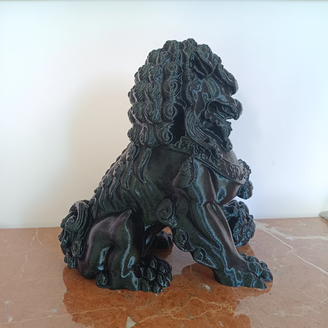 León Chino 30cm Impresión 3D