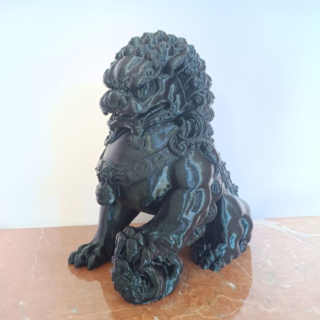 León Chino 30cm Impresión 3D