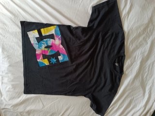 Camiseta DC Shoes Negra Multicolor Talla M
