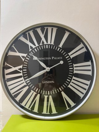 Reloj de Pared Kensington Palace Negro
