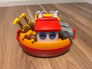 PLAYMOBIL 1.2.3  6765 Arca de Noe con asa