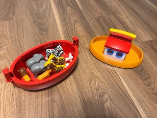 PLAYMOBIL 1.2.3  6765 Arca de Noe con asa