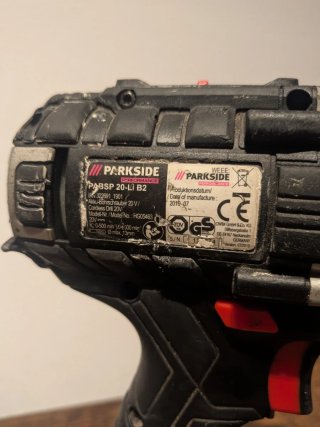 Taladro Atornillador Parkside Brushless