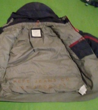 Chaqueta Pepe Jeans Hombre Azul/Rojo