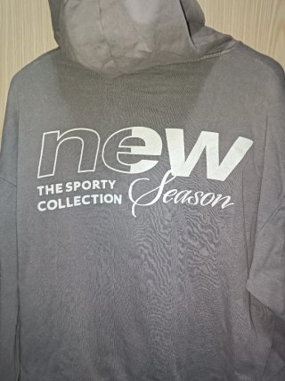 Sudadera Pull&Bear gris