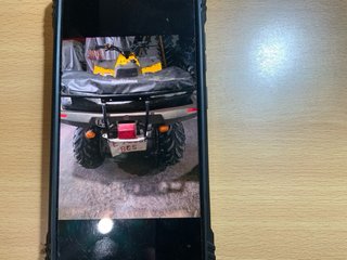 Quad Bombardier Amarillo Todoterreno rally 200