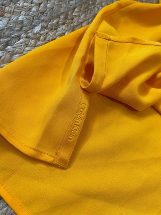 Camiseta sin mangas Calvin Klein naranja