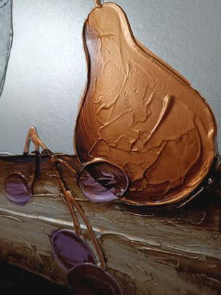 Cuadro Bodegon frutas y jarra