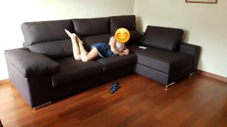 Sofá ChaiseLongue Marrón Chocolate extensible, usb