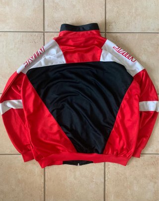 Giacca Nike Vintage Zip Rossa Nera Bianca