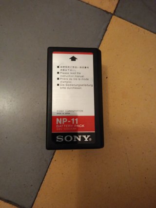 Cámara Sony Betamovie BMC-100P + Accesorios