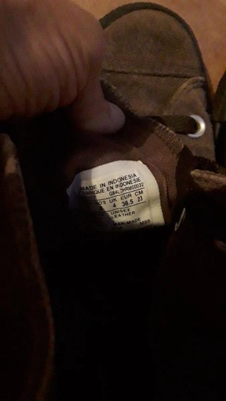 Botas Converse Marrones Talla 36.5