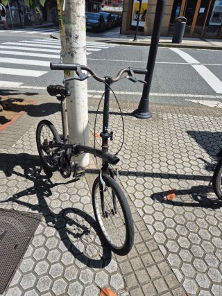 Bicicleta plegable urbana