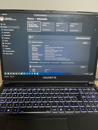 LAPTOP GAMER i7 - RTX 4060 8GB- 16GB RAM