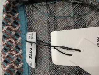 Vestido Zara corto estampado talla S