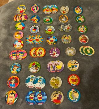 Tazos Shin Chan Colección 1992