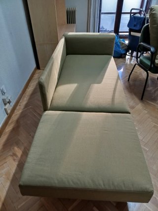 Sofá cama Skonaback Ikea, nuevo cuesta 328