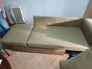 Sofá cama Skonaback Ikea, nuevo cuesta 328