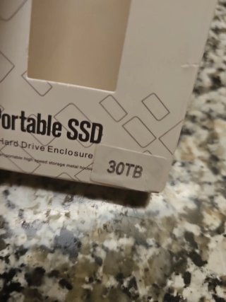 SSD Portátil 30TB