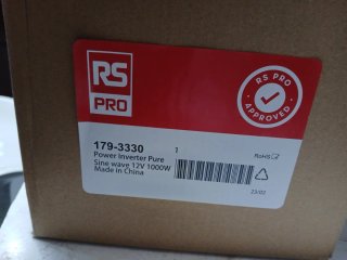 Inversor RS PRO 1000W DC a AC