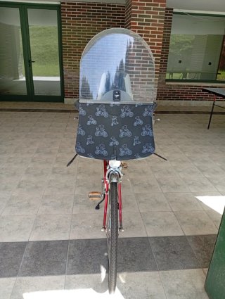 Bicicleta Clásica GAC con silla infantil