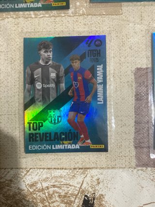 5 Cromos Lamine Yamal Edición Limitada