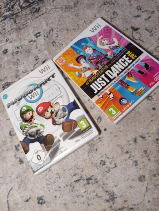 Mario Kart Wii e Just Dance 2014 Wii