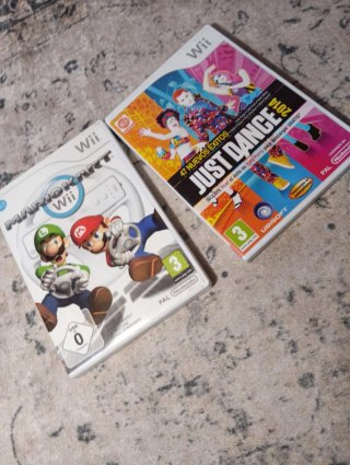 Mario Kart Wii e Just Dance 2014 Wii